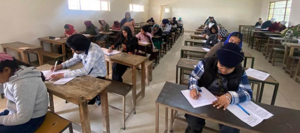 Religious examination of students was conducted at Khalsa College